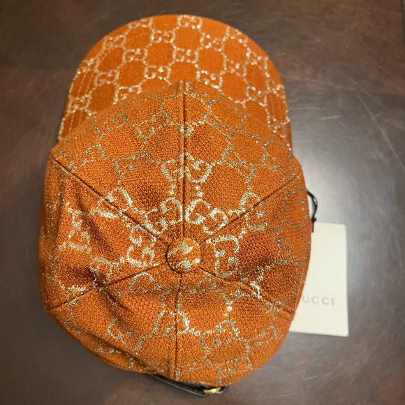 New Gucci GG Logo Monogram Baseball Hat - Picture 7 of 13